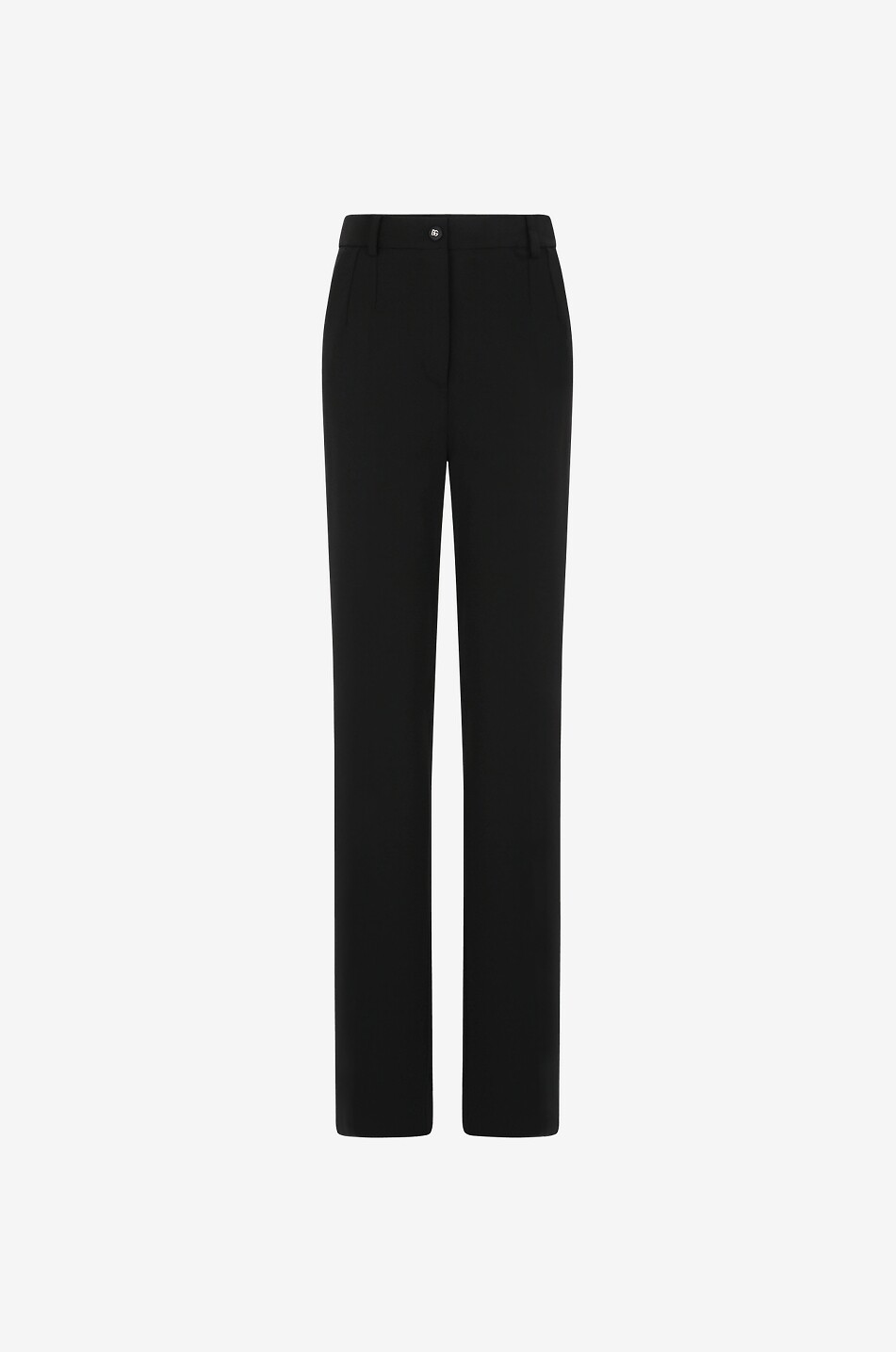 Pantalon évasé taille haute en jersey Milano