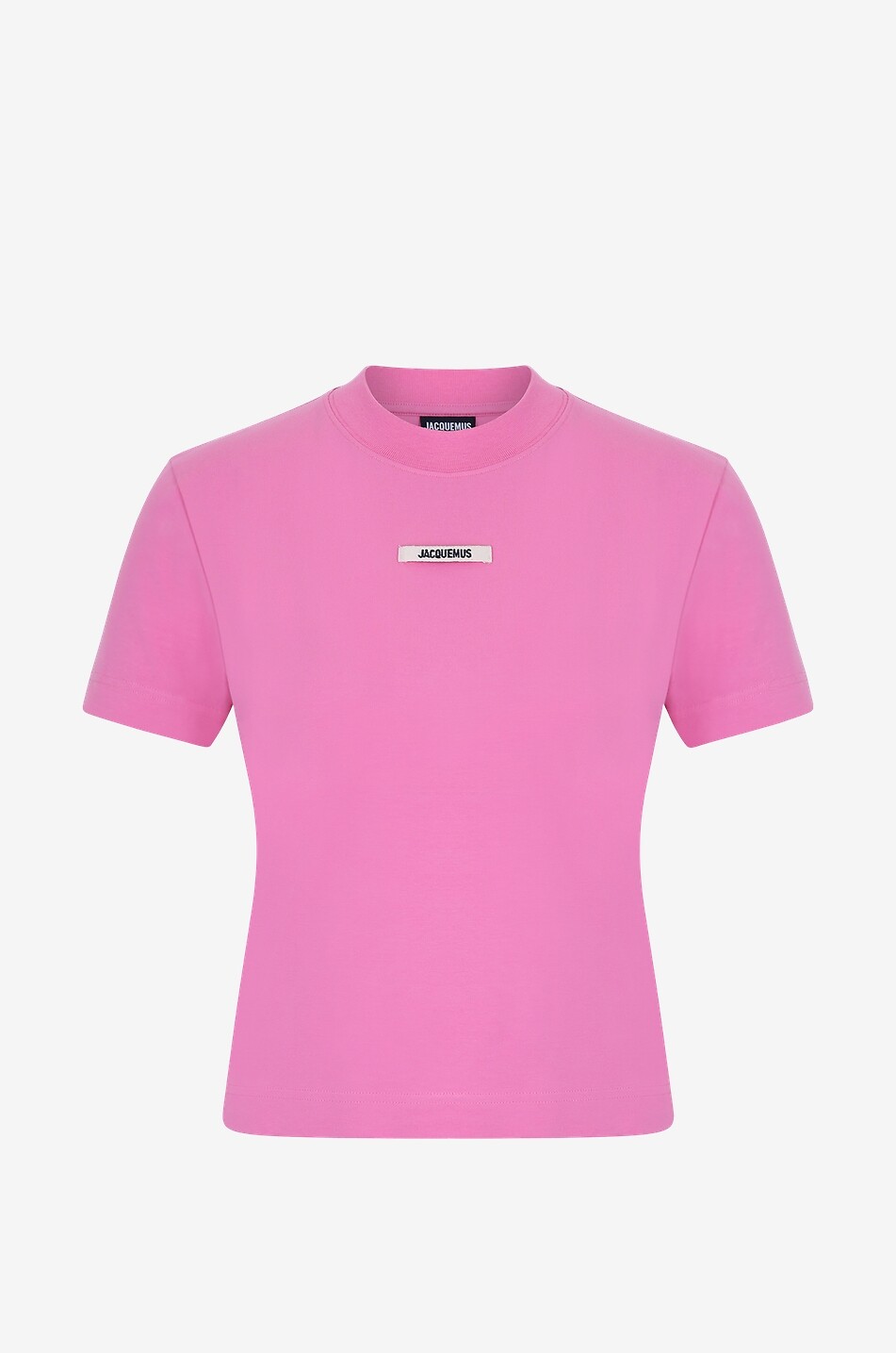 JACQUEMUS Kurzarm-T-Shirt Le tshirt Gros Grain Damen ROSA 1