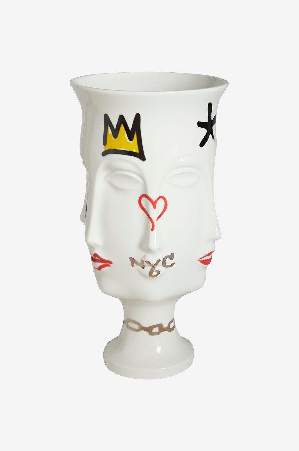 JONATHAN ADLER Vase en porcelaine Dora Maar Urn Graffiti Maison MULTICOLORE 1