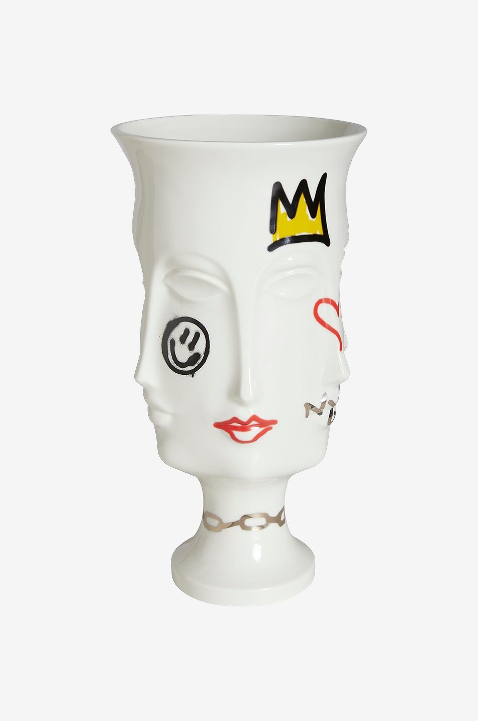 JONATHAN ADLER Vase en porcelaine Dora Maar Urn Graffiti Maison MULTICOLORE 2