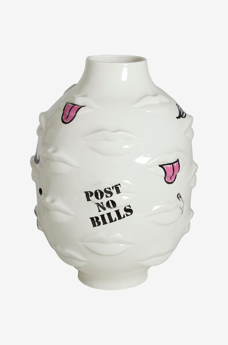 Porzellanvase Gala Round Graffiti - JONATHAN ADLER - Bongénie Outlet