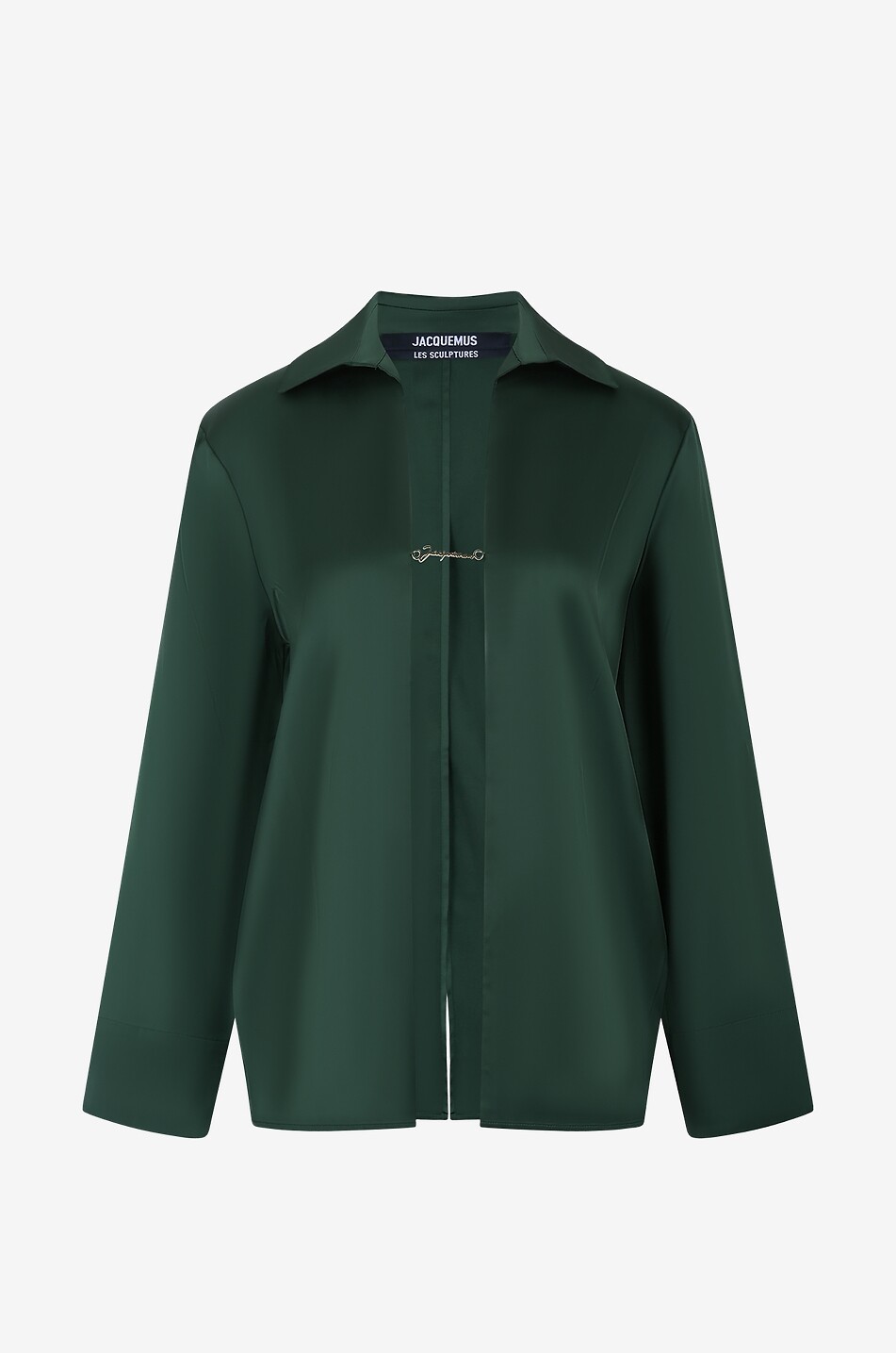 Chemise en satin sans boutons La Chemise Notte