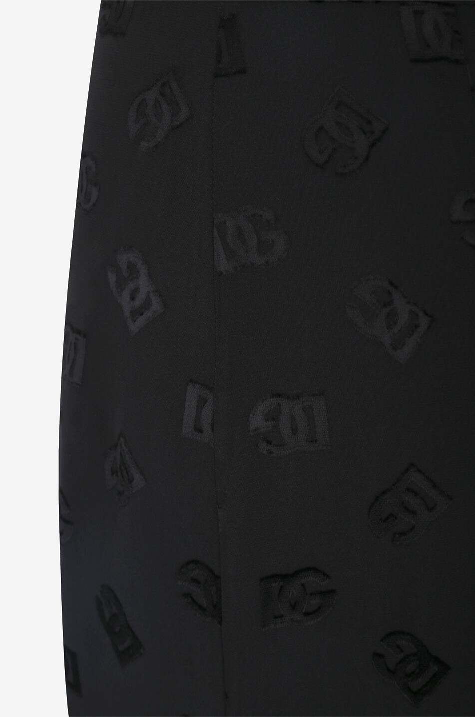 Godet-Rock aus Dévorée-Seide DG