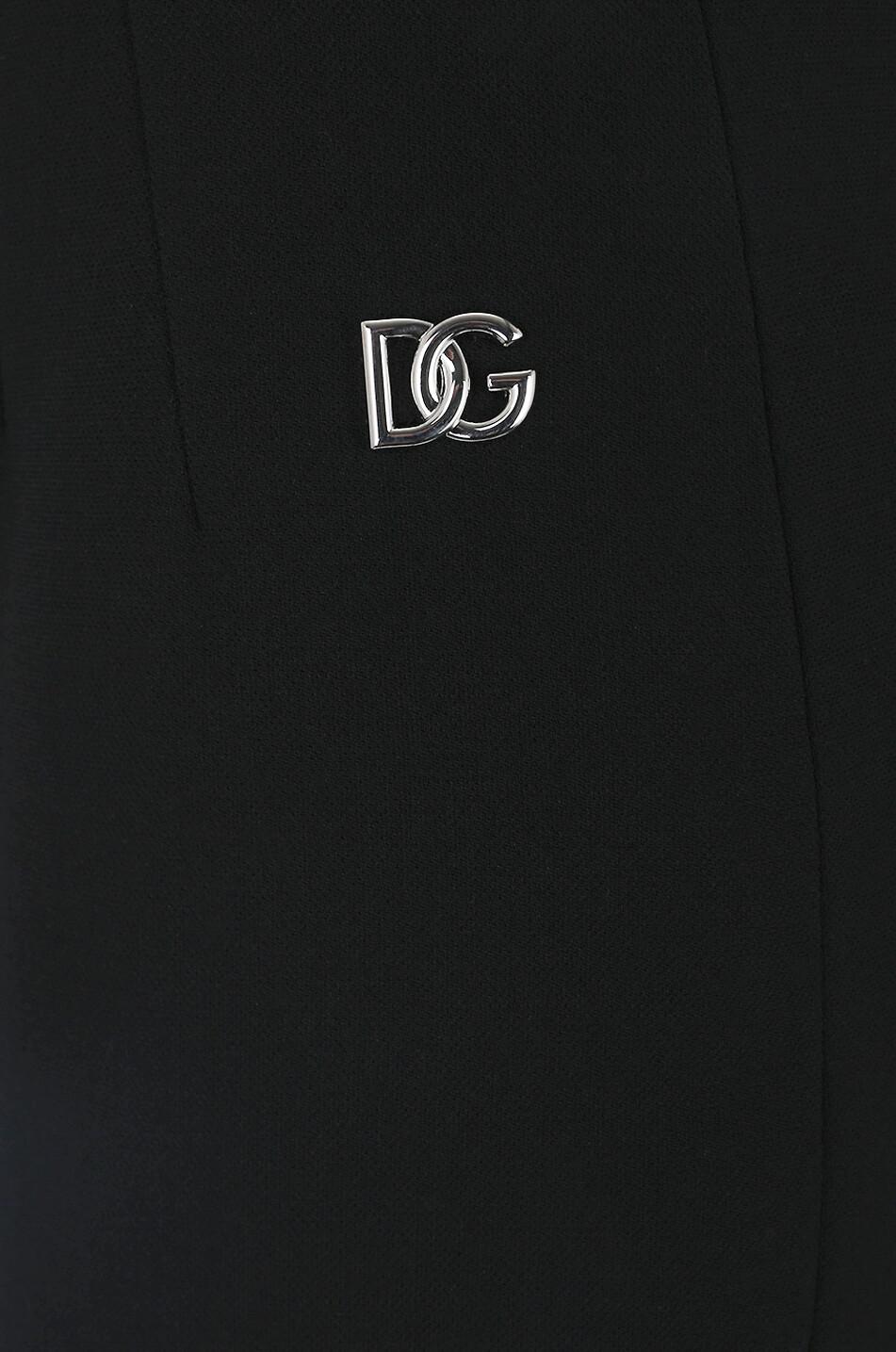 DOLCE & GABBANA DG wool pencil skirt Women BLACK 3