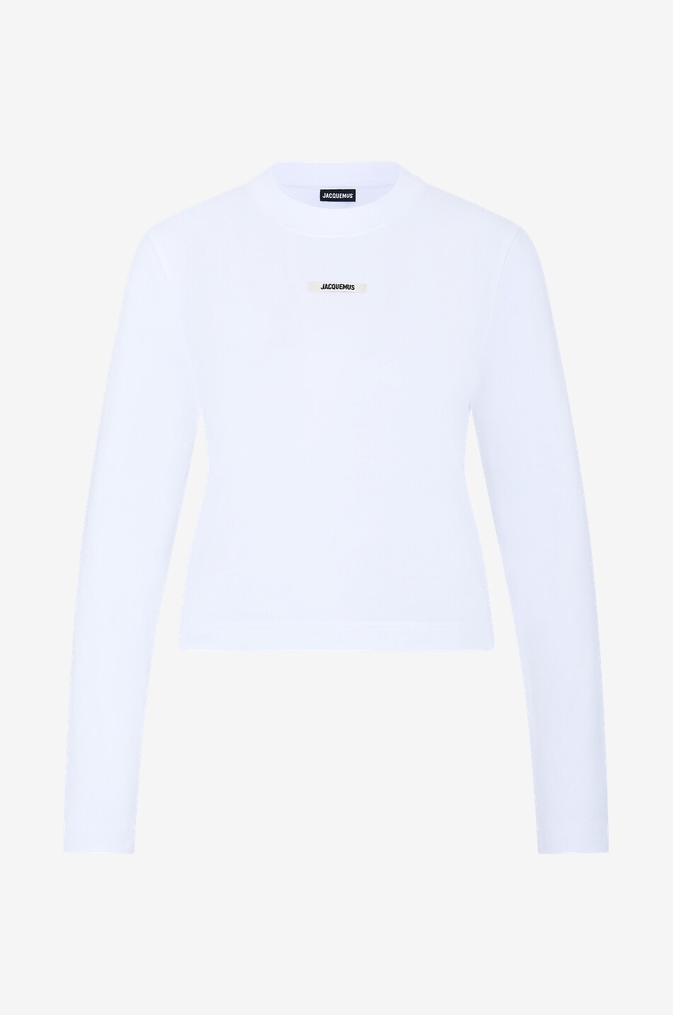 JACQUEMUS T-shirt à manches longues Le tshirt Gros Grain Femme BLANC 1
