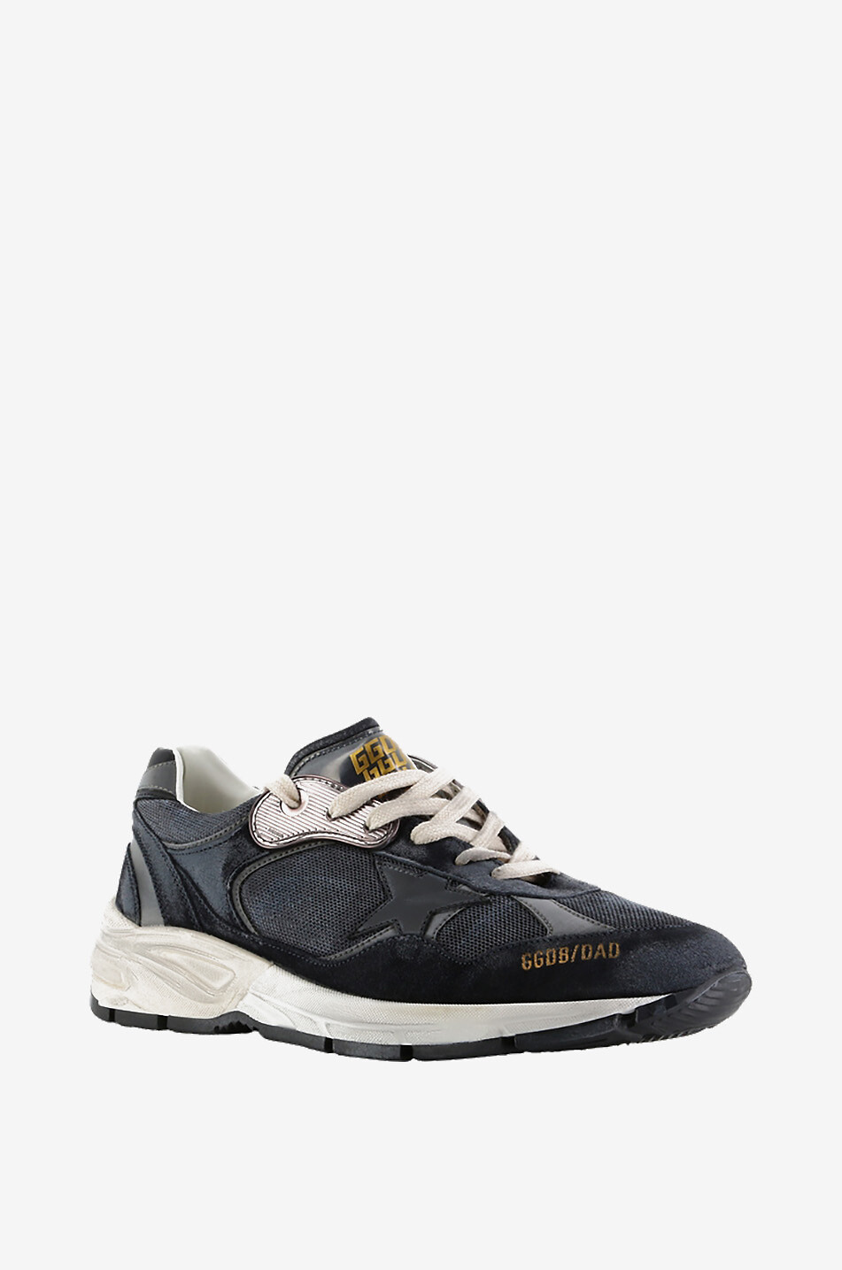 Running Dad low-top multi-material sneakers