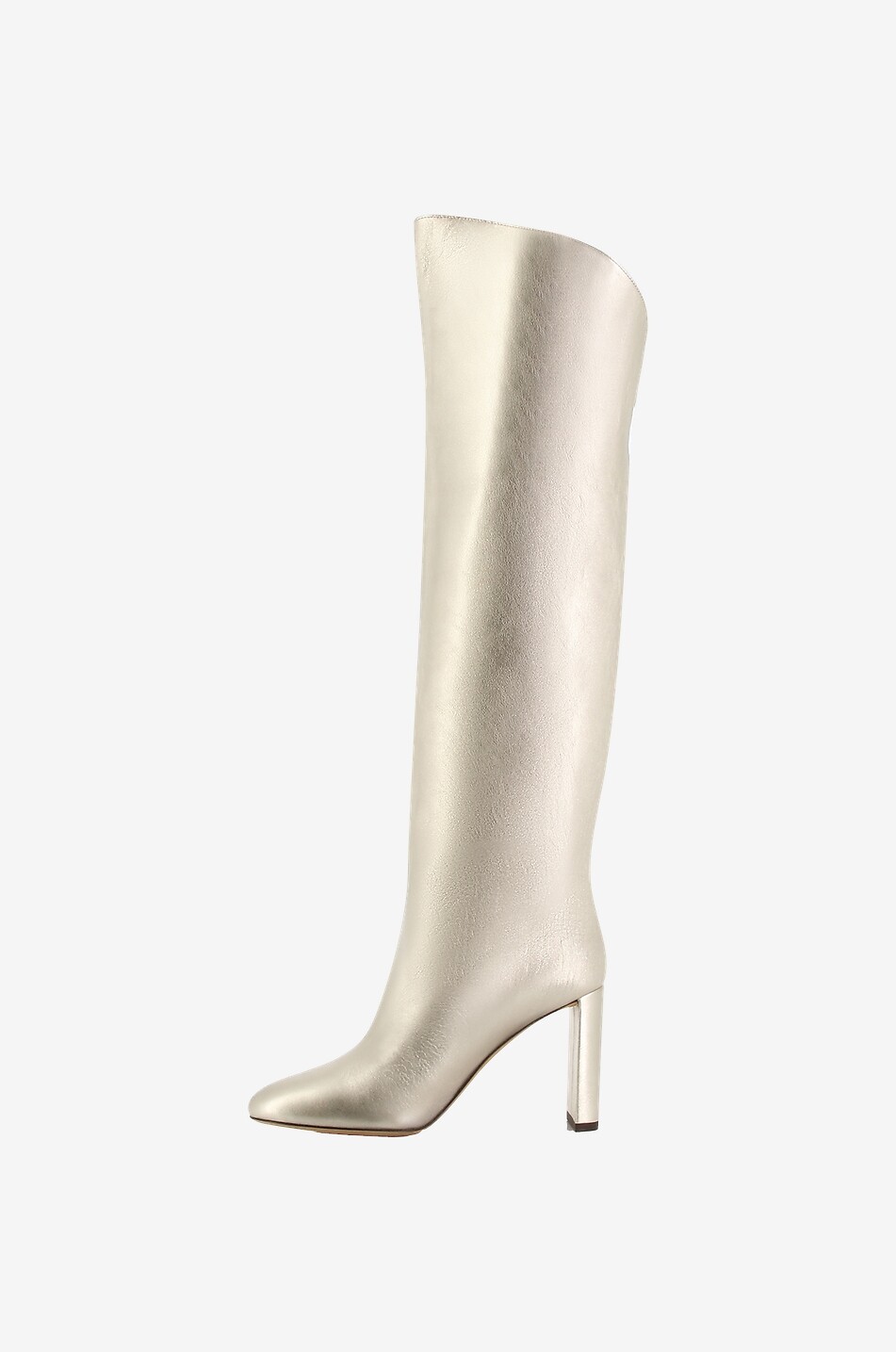 SKORPIOS Bottes à talon en cuir métallisé Adriana 95 Femme DORE 3