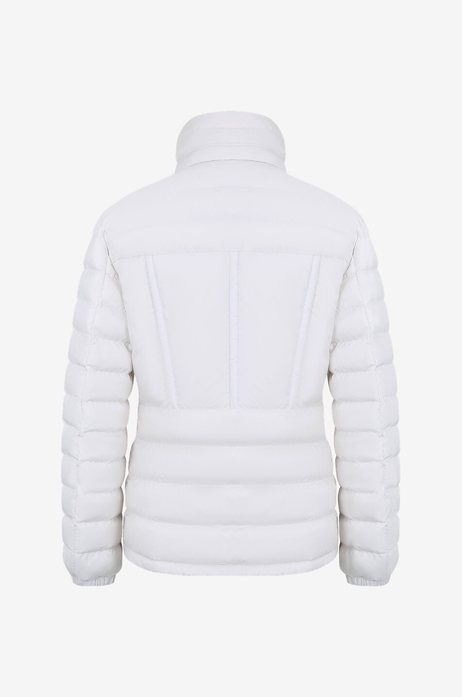 MONCLER Kurze taillierte Daunenjacke Abderos Damen CREMEFARBEN 2