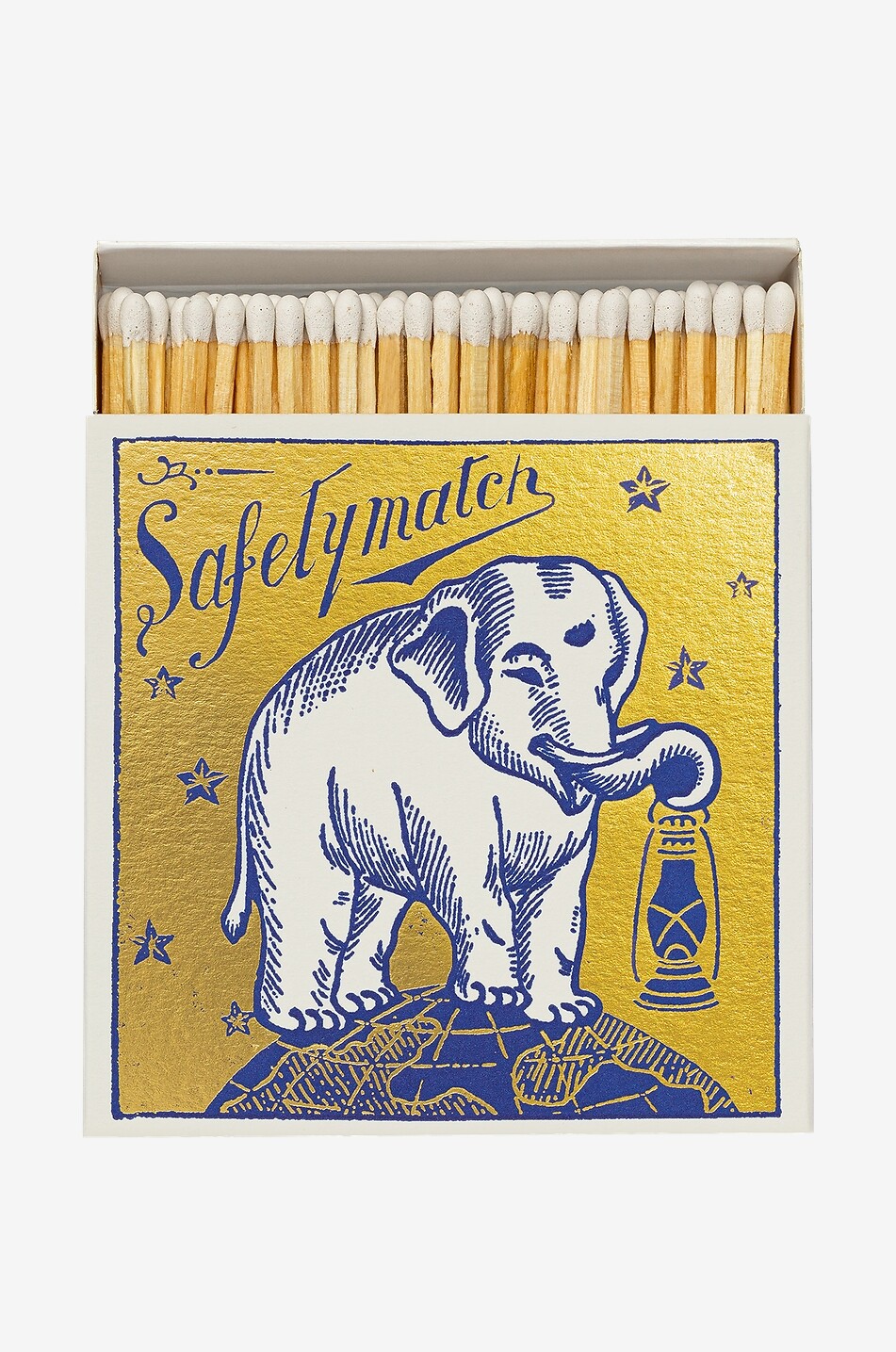 ARCHIVIST Streichhölzer Gold Elephant Haus BUNT 1