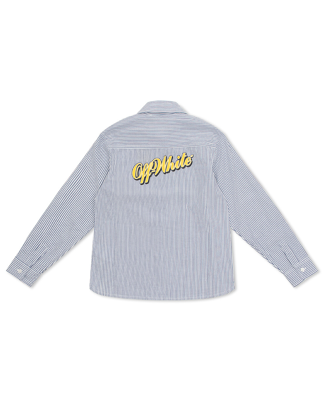 Chemise rayée en seersucker garçon Baseball Logo