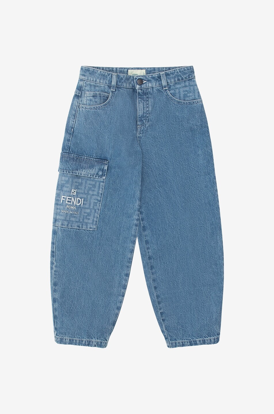 Jungen-Denim-Cargohose FF