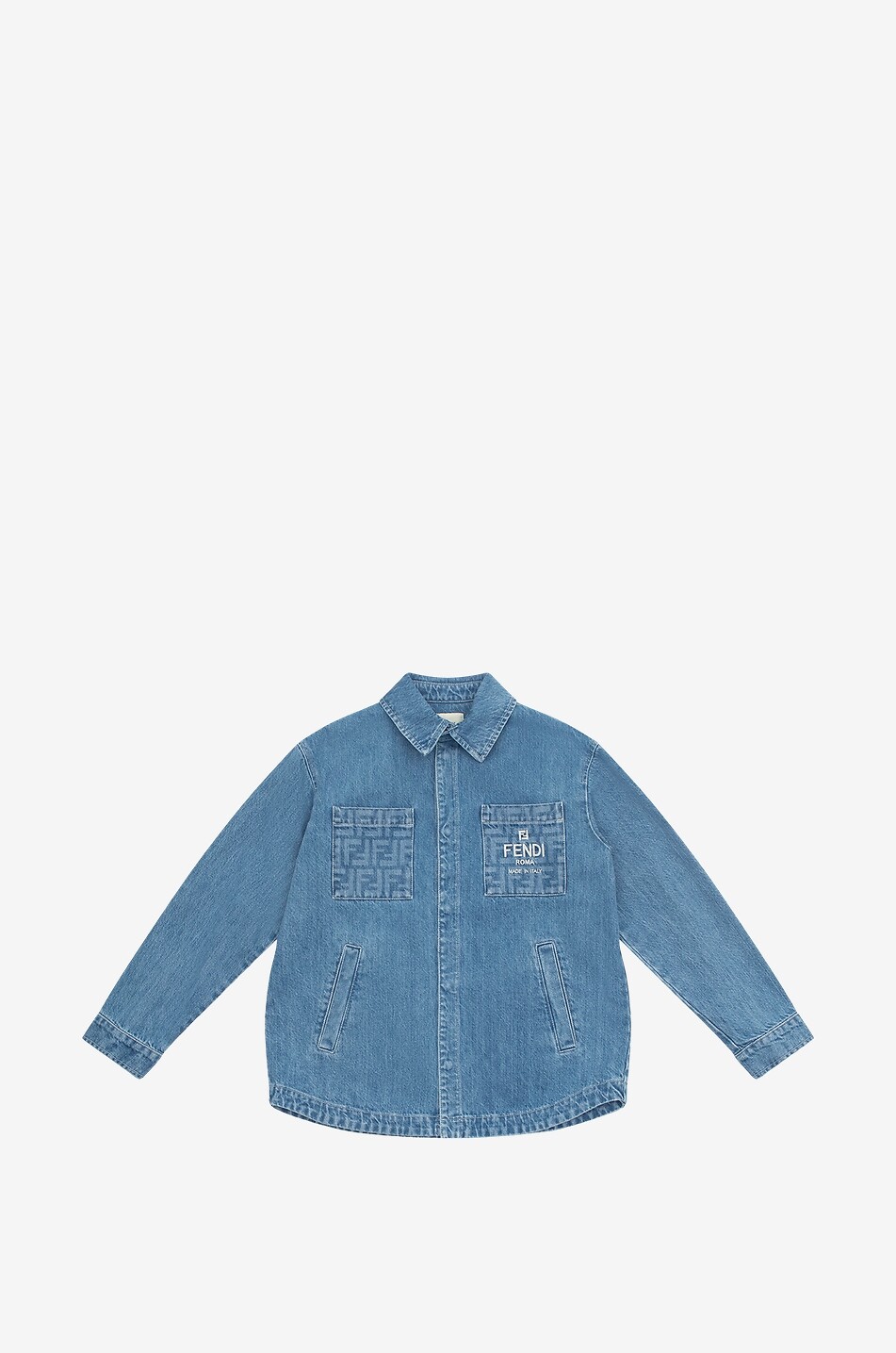 Jungen-Denim-Hemdjacke FF