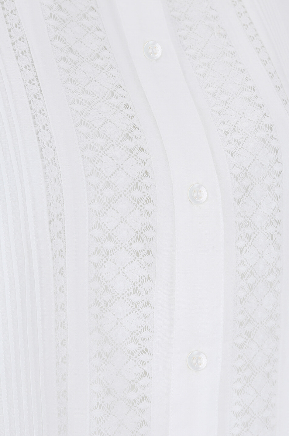 Hemd aus Voile und Spitze Coco