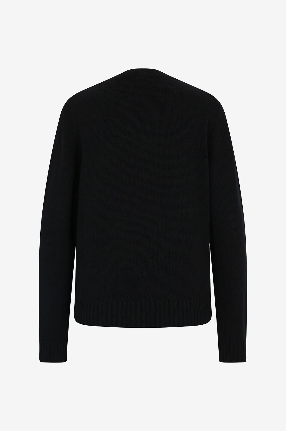 MONCLER Rooster embroidered wool and cashmere jumper Women BLACK 2