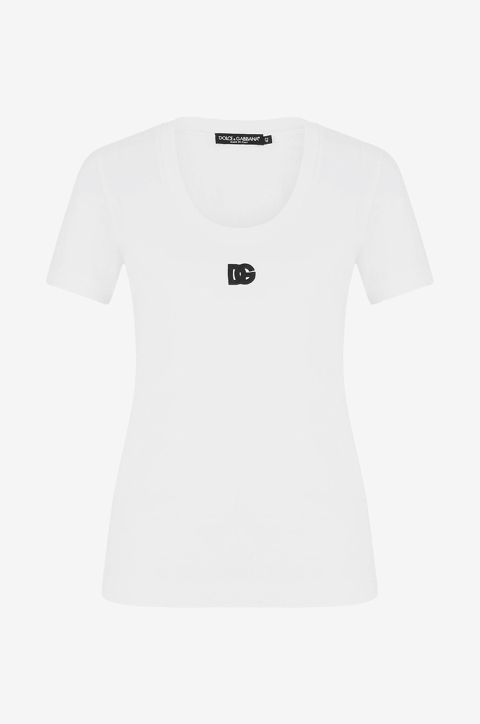 T-shirt près du corps motif logo DG