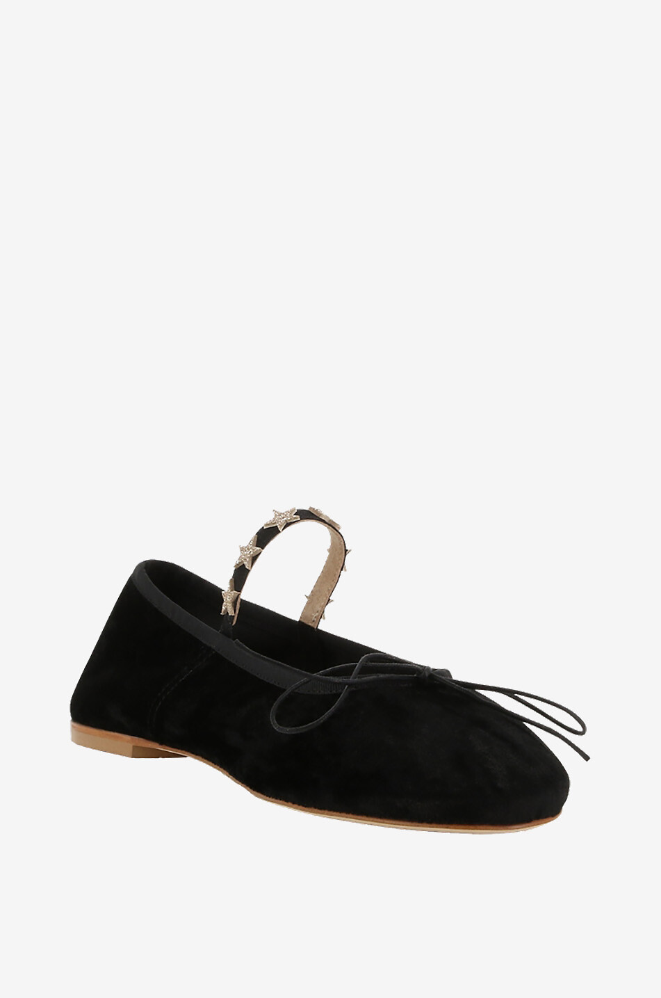 Ballerines à bout rond en velours Velvet