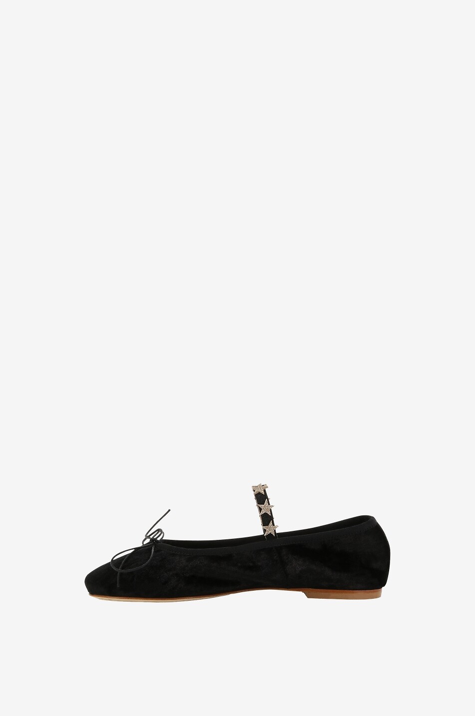 Ballerines à bout rond en velours Velvet