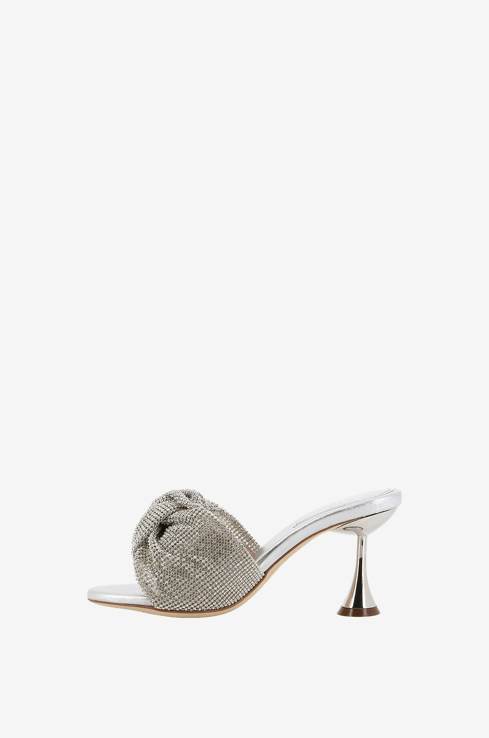 Anais heeled leather mules