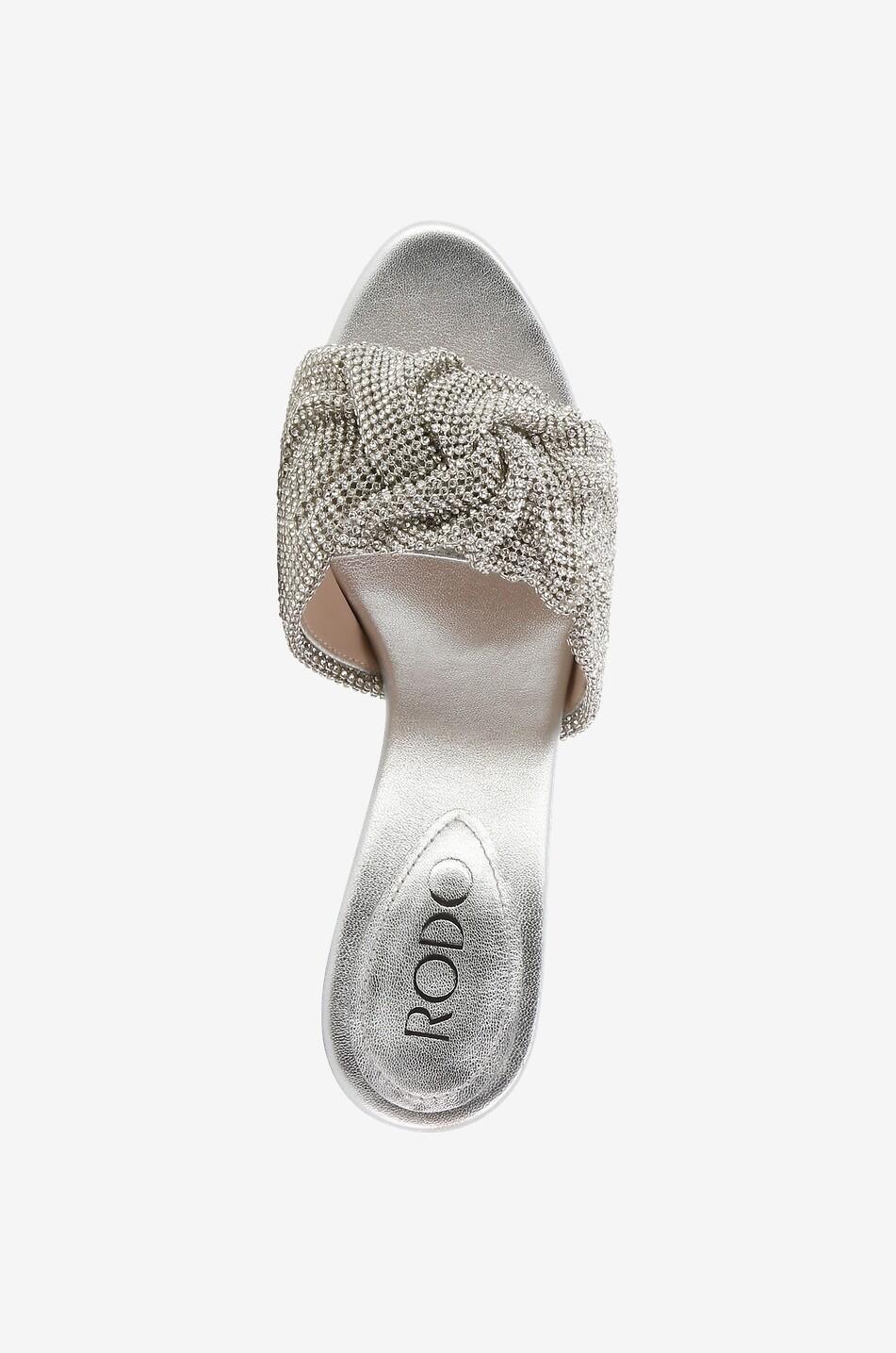 Mules à talon en cuir Anais