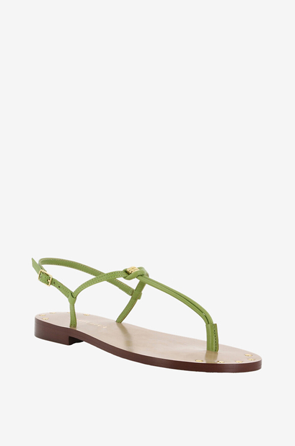 Iset flat leather sandals