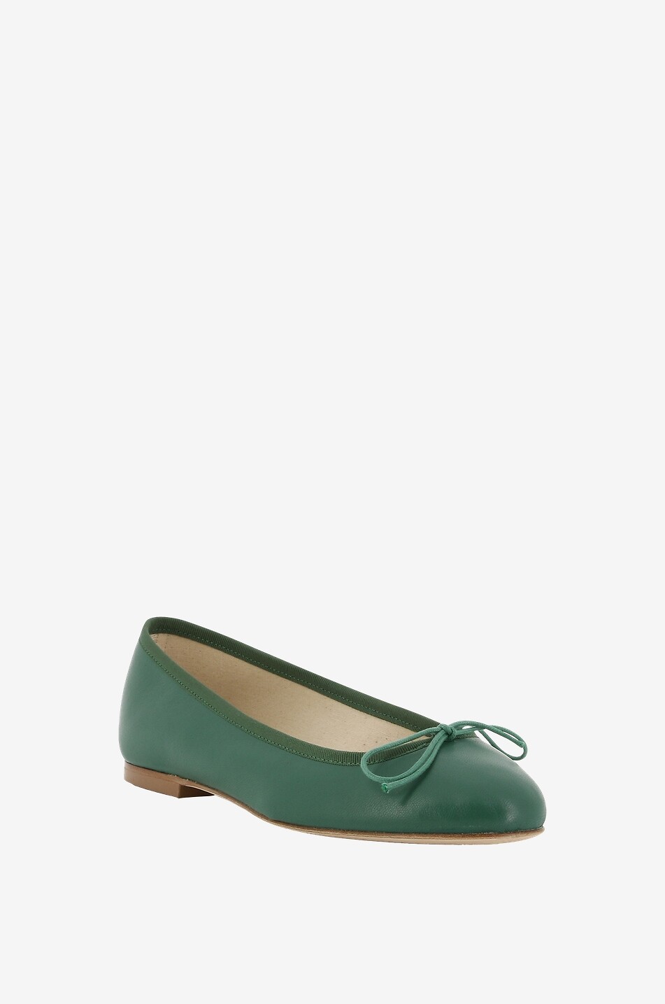 Green ballerina pumps best sale