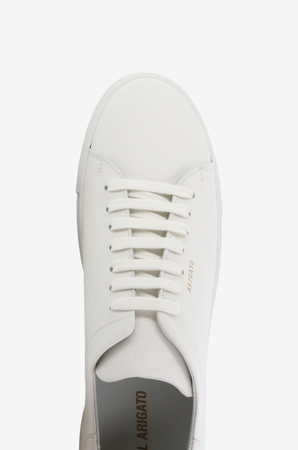 AXEL ARIGATO Niedrige Schnürsneakers aus Leder Clean 90 Sneaker Herren WEISS 5