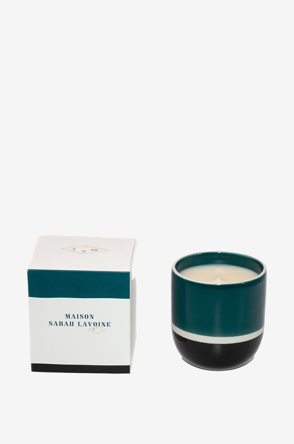 MAISON SARAH LAVOINE Bougie parfumée Passy - Feuille de Figuier - 250 g Maison BLEU 2