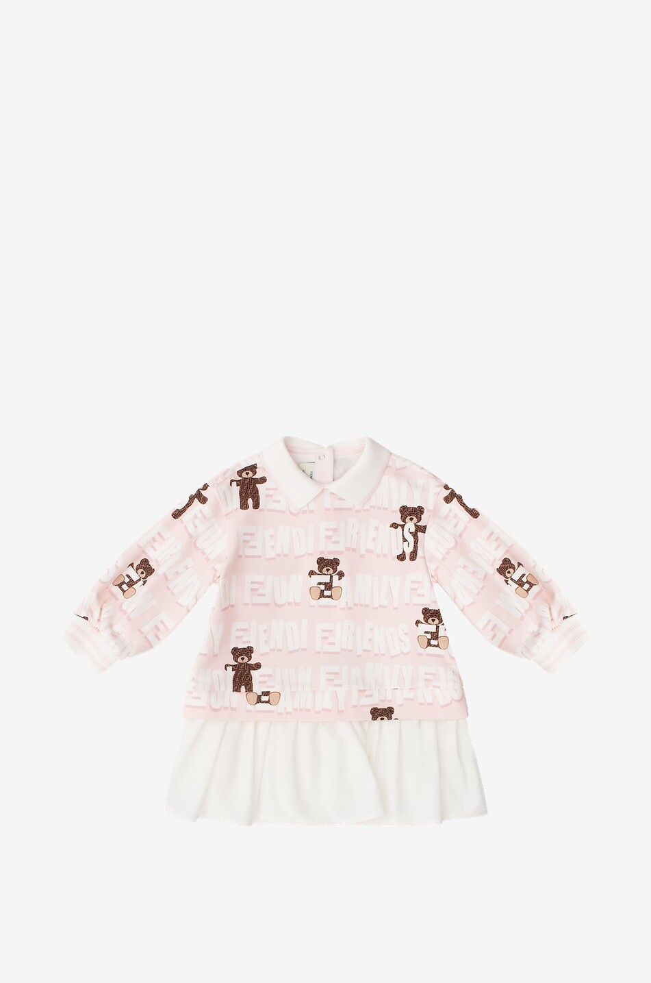 FF Friends Family baby bi-material sweat-dress