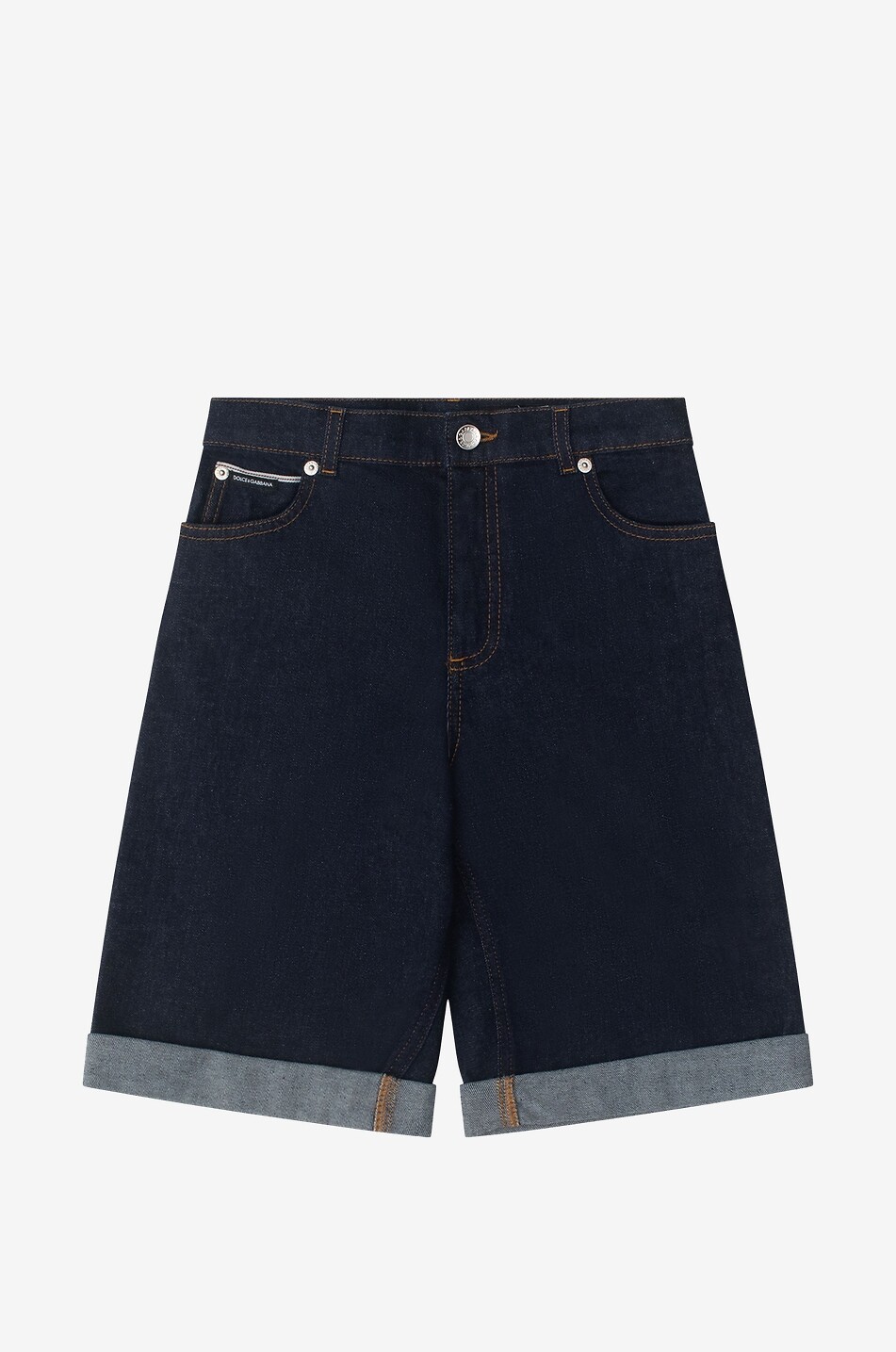 Dunkle Jungen-Denimshorts Marina