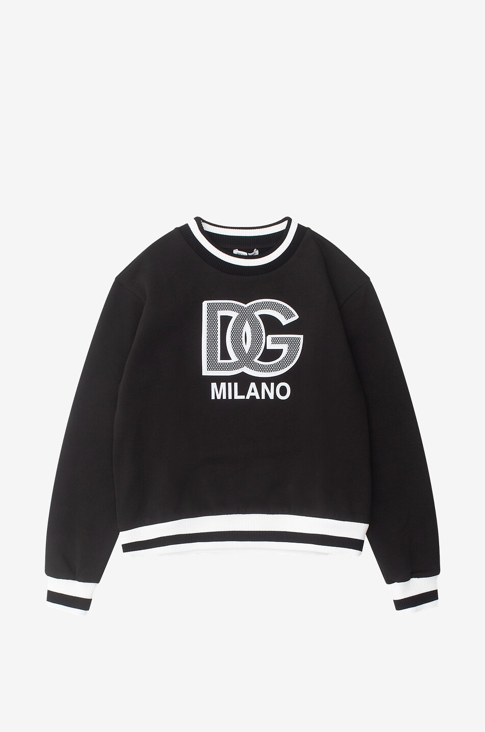 DG Mesh detail boy's crewneck sweatshirt