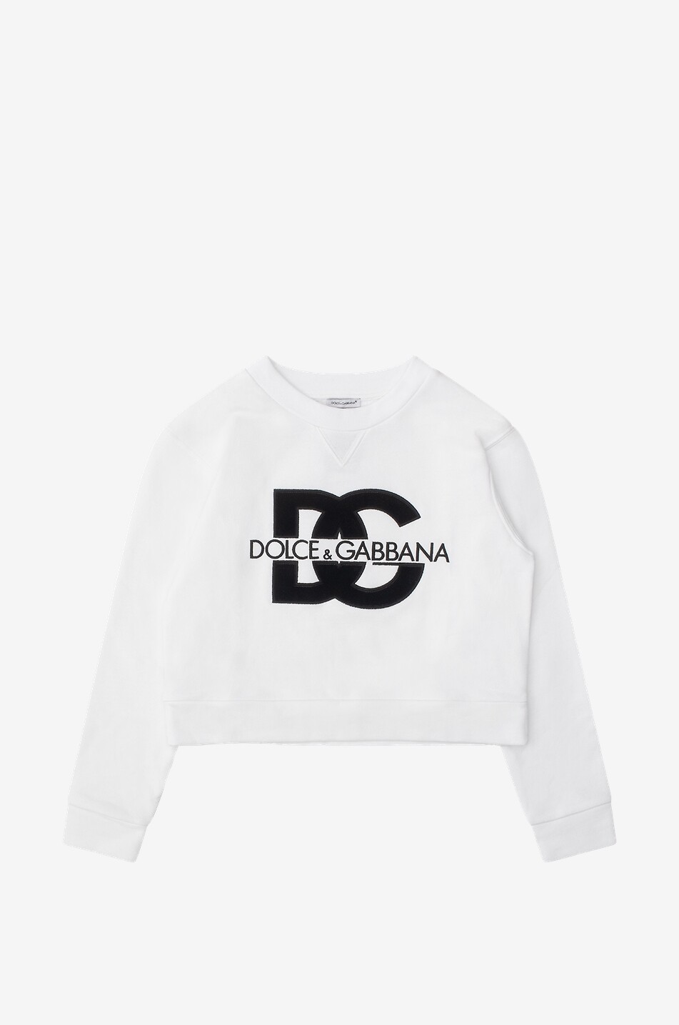 DG girl's crewneck boxy sweatshirt