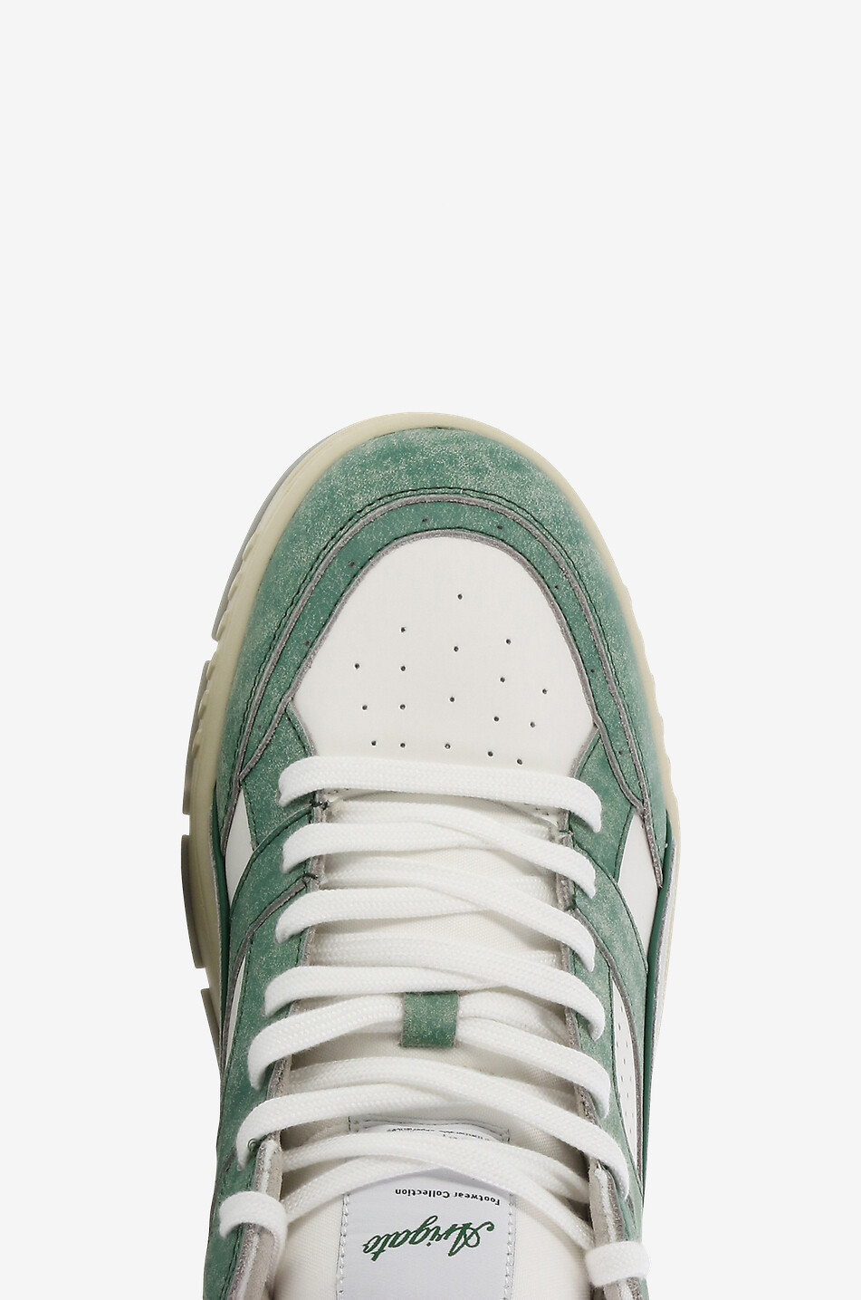 AXEL ARIGATO Niedrige Schnürsneakers aus Leder Area Lo Sneaker Herren GRÜN 4