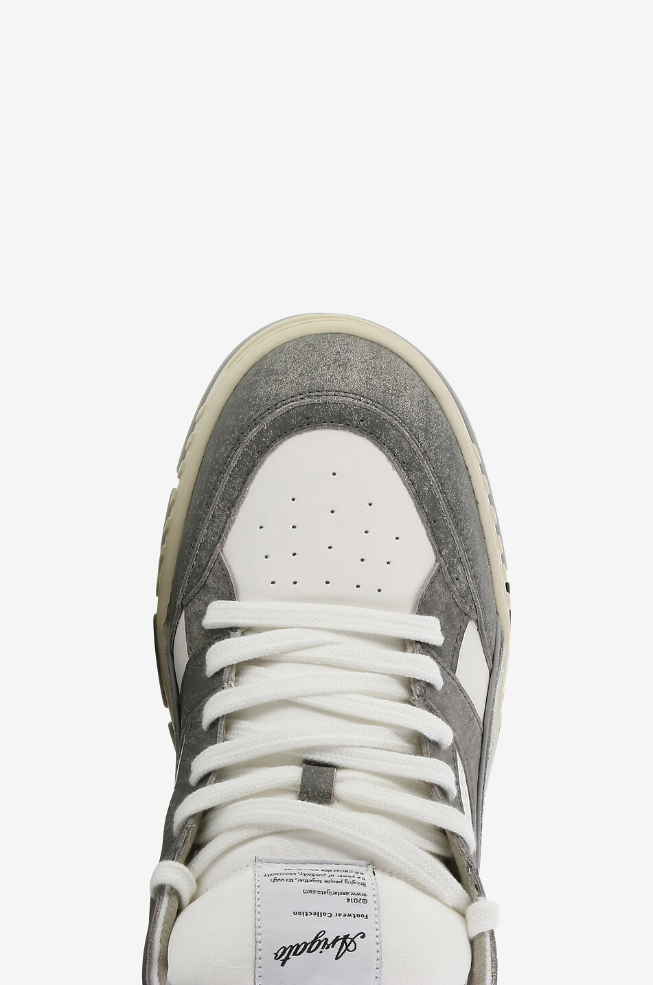 AXEL ARIGATO Area Lo Sneaker suede lace-up low-top sneakers Men GREY 5