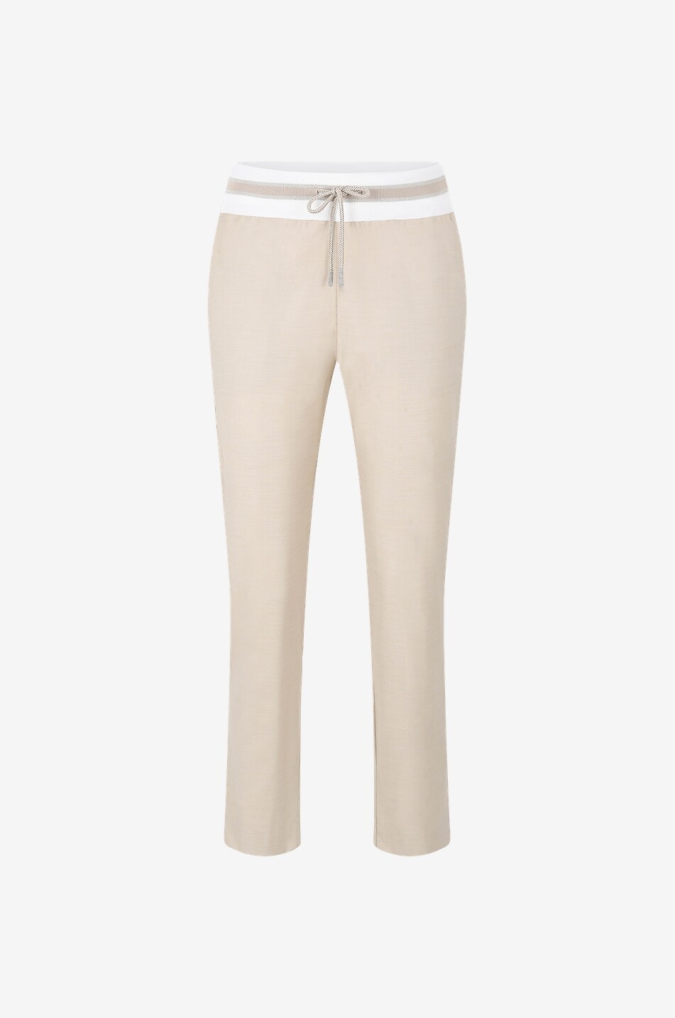 Slim-Fit-Hose im Jogger-Schnitt aus Wolle