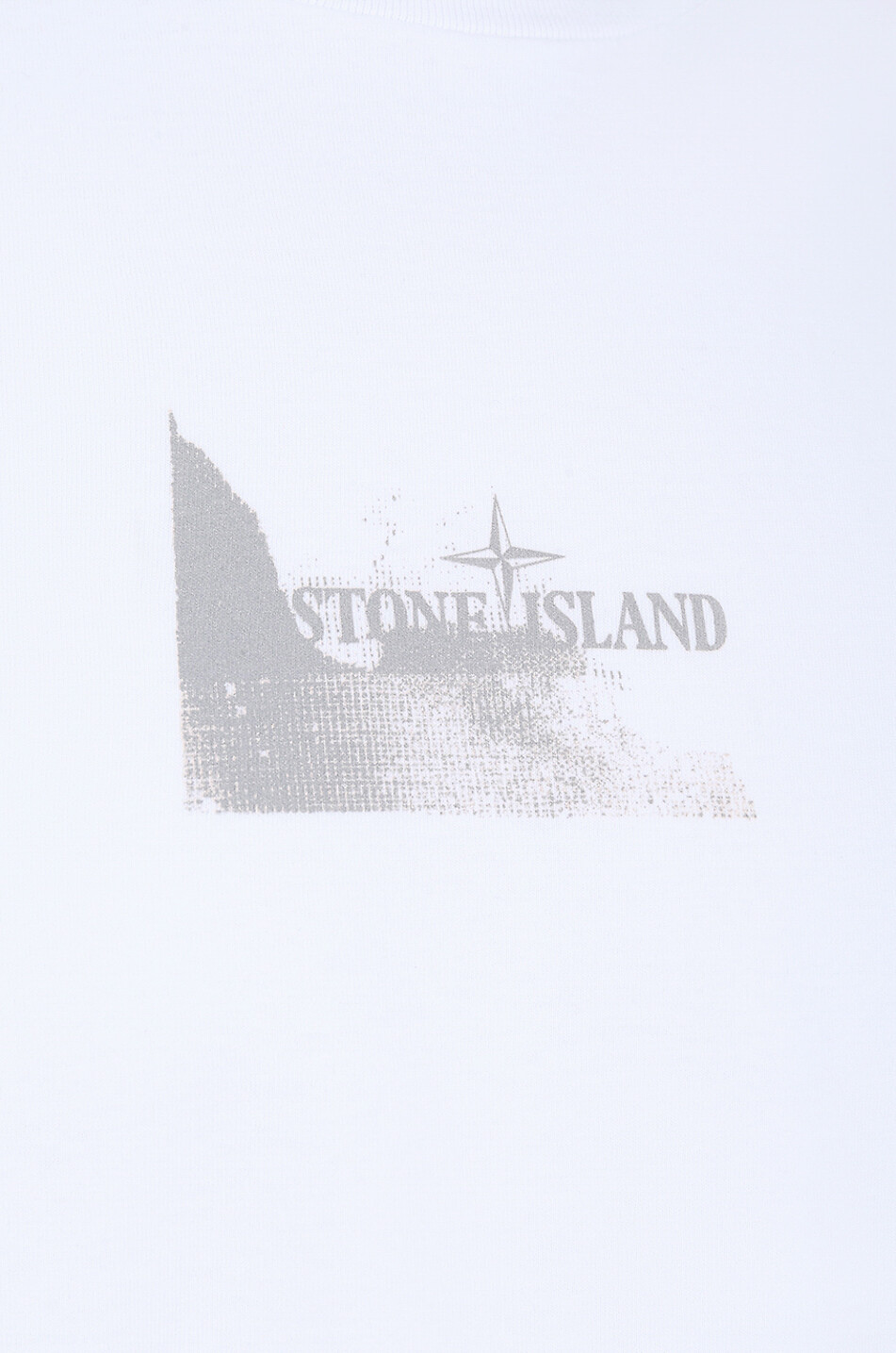 STONE ISLAND 2RC88 Tape One short-sleeved T-shirt Men WHITE 3