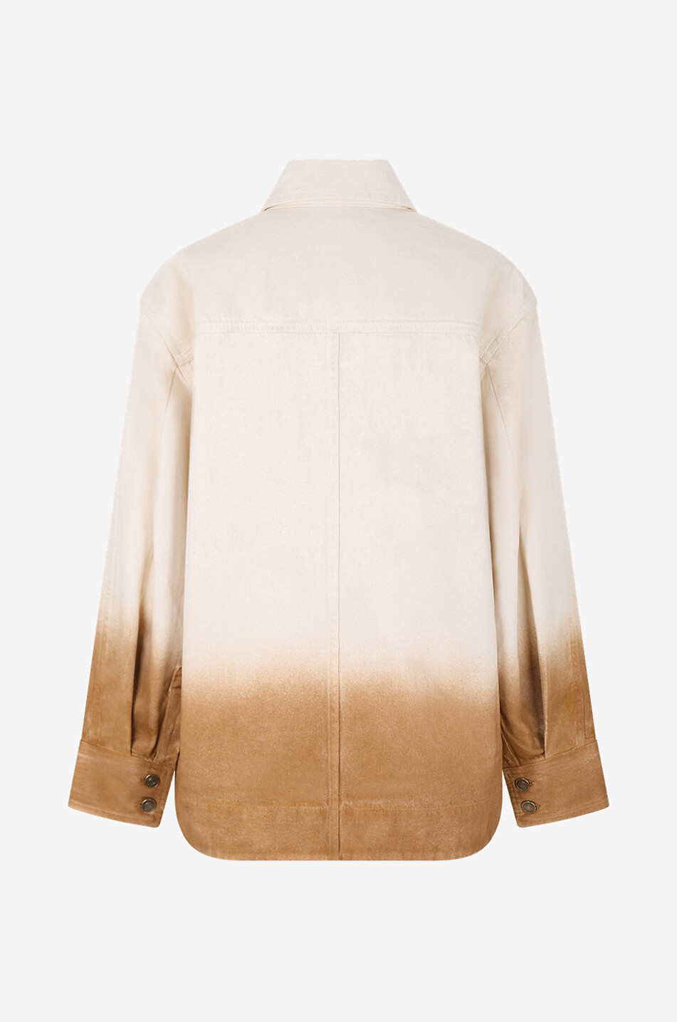 Bright Hues Cinnamon loose denim shirt jacket