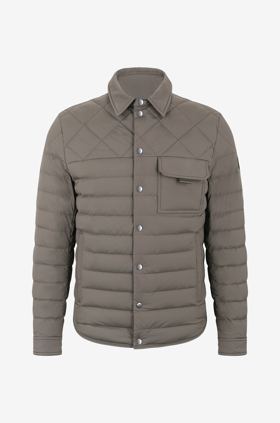 Iseran quilted shirt jacket
