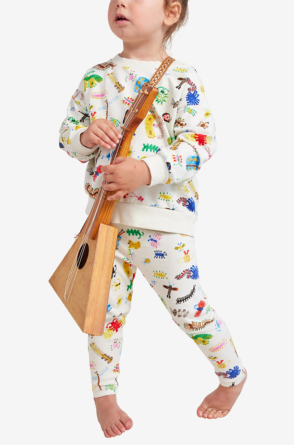 BOBO CHOSES Funny Insects All Over baby jersey leggings Baby MULTI COLOURED 3