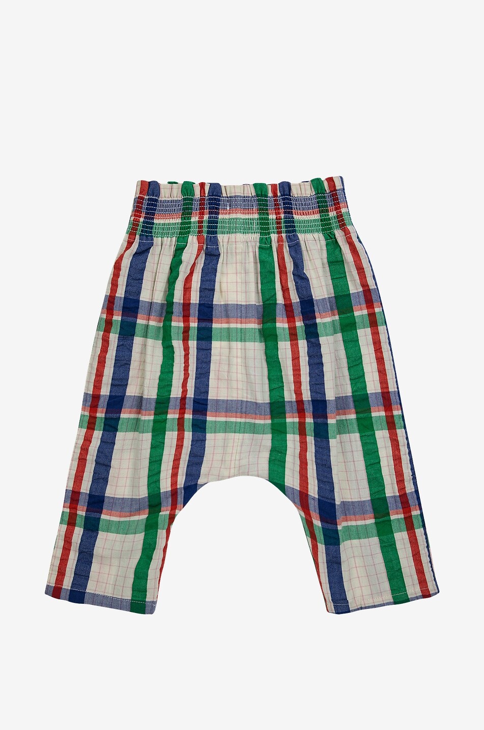 BOBO CHOSES Pantalon paperbag à carreaux bébé Madras Checks Bébé MULTICOLORE 2