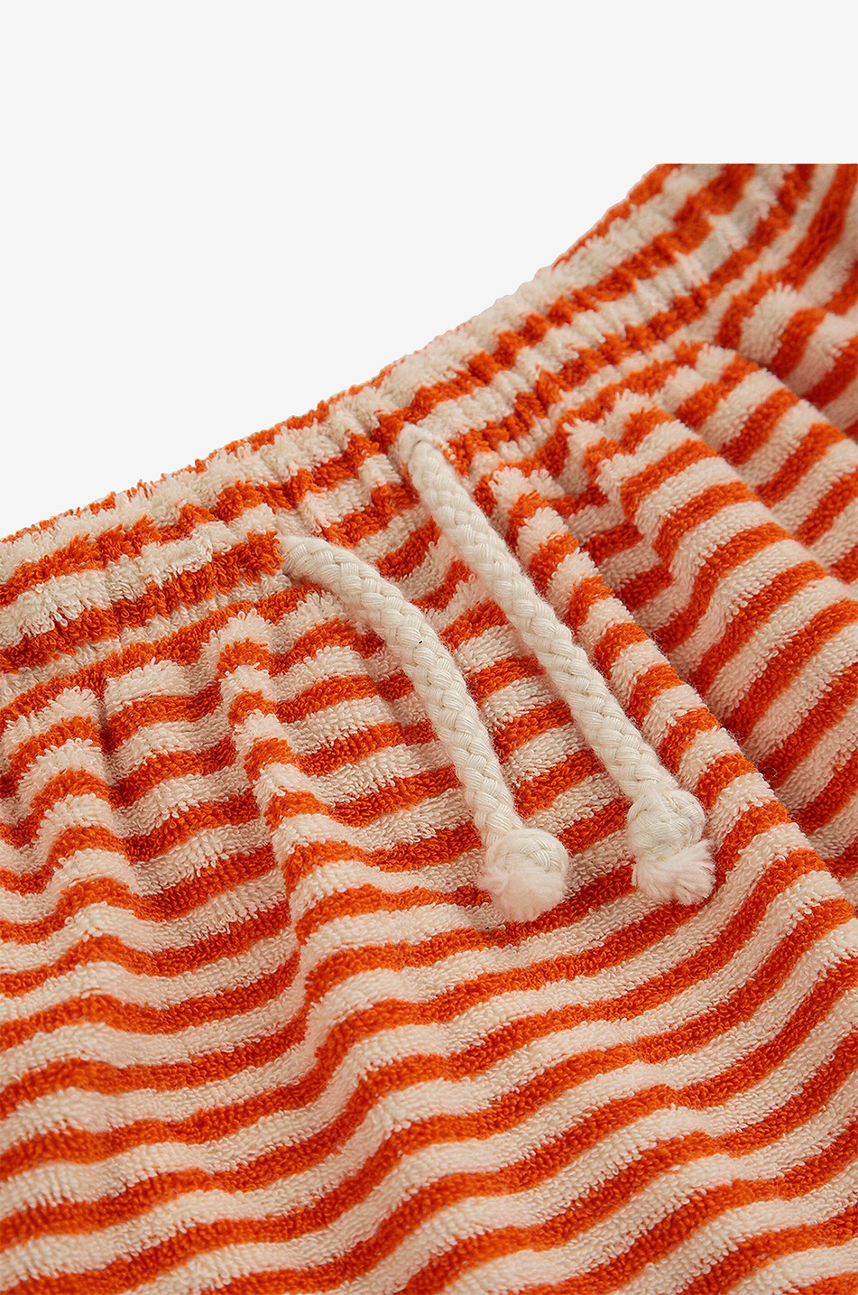 BOBO CHOSES Orange embroidered striped baby harem trousers Baby ORANGE 2