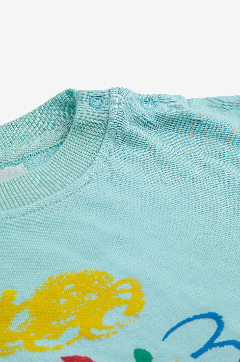 Happy Mask baby crewneck sweatshirt