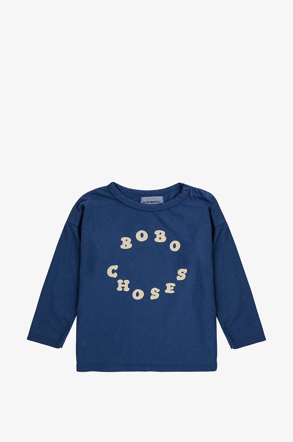 Langarm-Baby-T-Shirt Bobo Choses Circle
