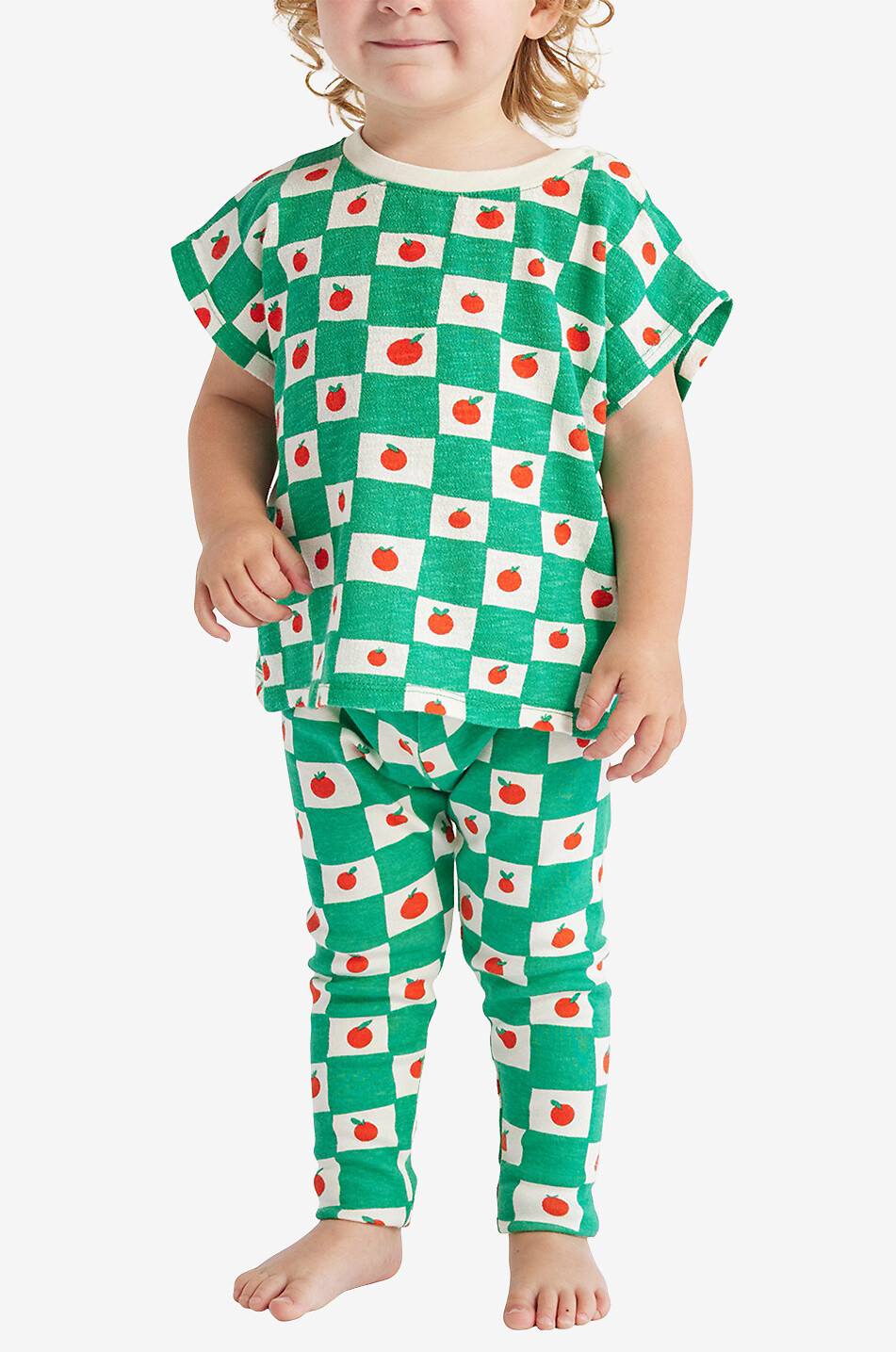 Weites Baby-T-Shirt mit Print Tomato All Over