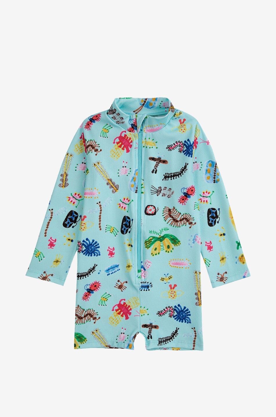 Funny Insects All Over baby sim overall