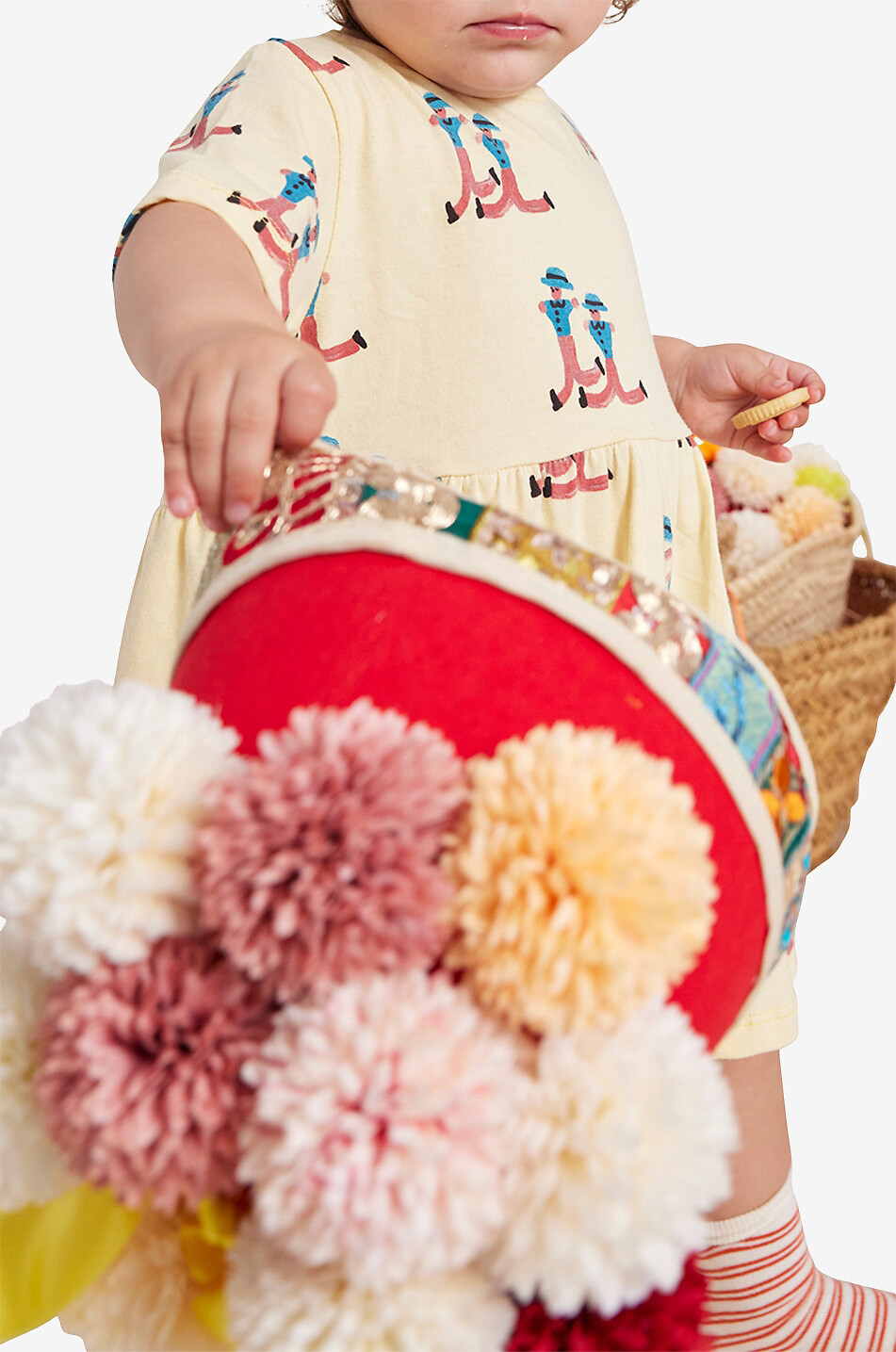 BOBO CHOSES Robe en jersey bébé Giants Dancing Bébé JAUNE 3