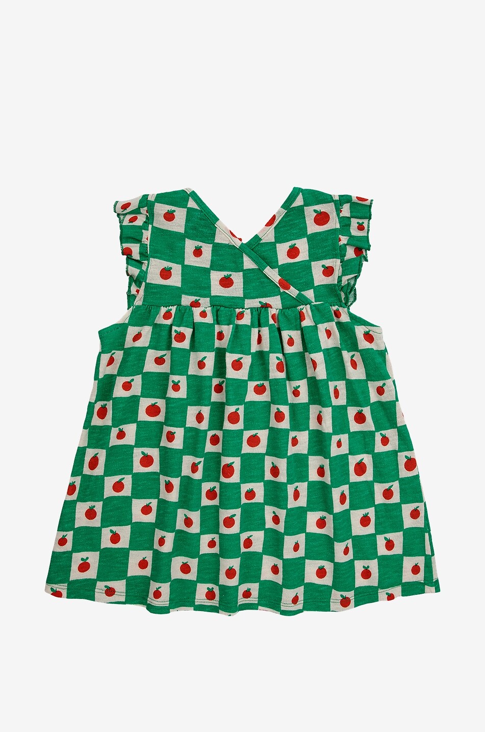 BOBO CHOSES Tomato All Over sleeveless jersey baby dress Baby GREEN 2