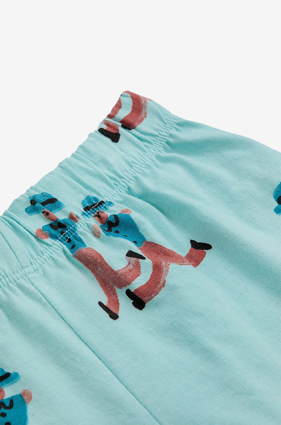 BOBO CHOSES Short en jersey bio garçon Dancing Giants All Over Garçon BLEU CLAIR 2