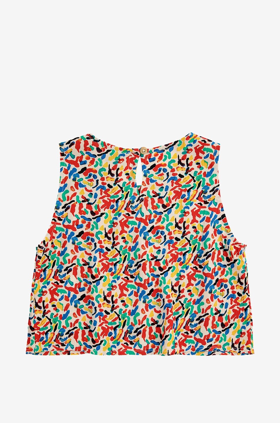 Top sans manches fille Confetti All Over