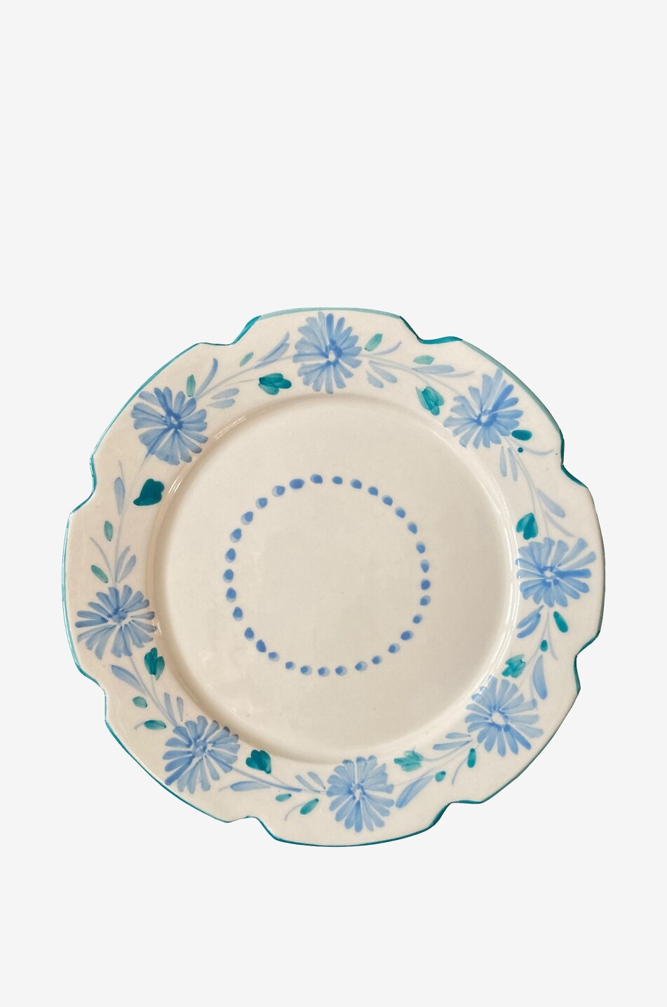 Janine ceramic dessert plate