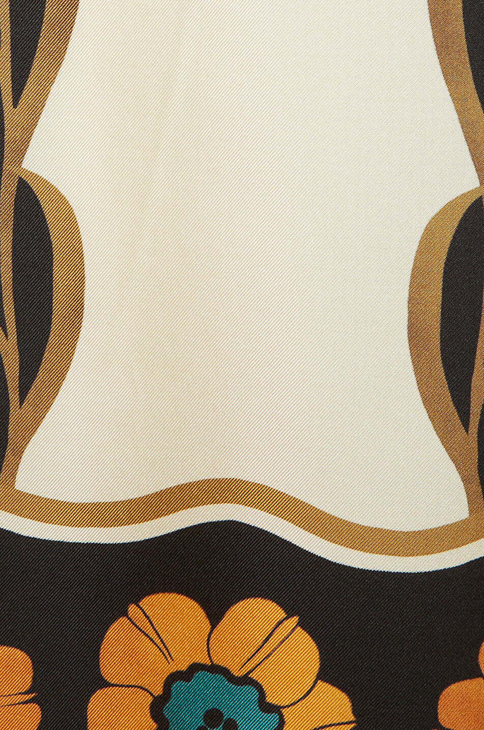 LA DOUBLEJ Mini robe trapèze en satin Mini Supreme Swing Daisychain Femme ORANGE 3